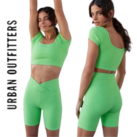 NEW Year Of Ours UO Urban Outfitters V-Front Bike Shorts XL XXL - Picture 2 of 4